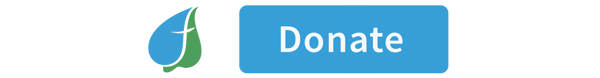 Donate button with logo bug copy